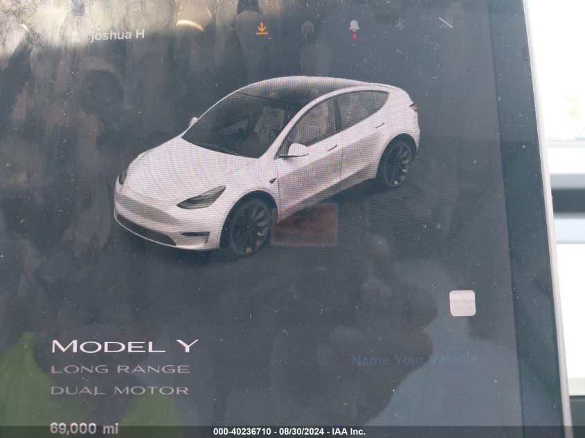 2020 Tesla Model Y Long Range Dual Motor All-Wheel Drive VIN: 5YJYGDEE8LF014602 Lot: 40236710