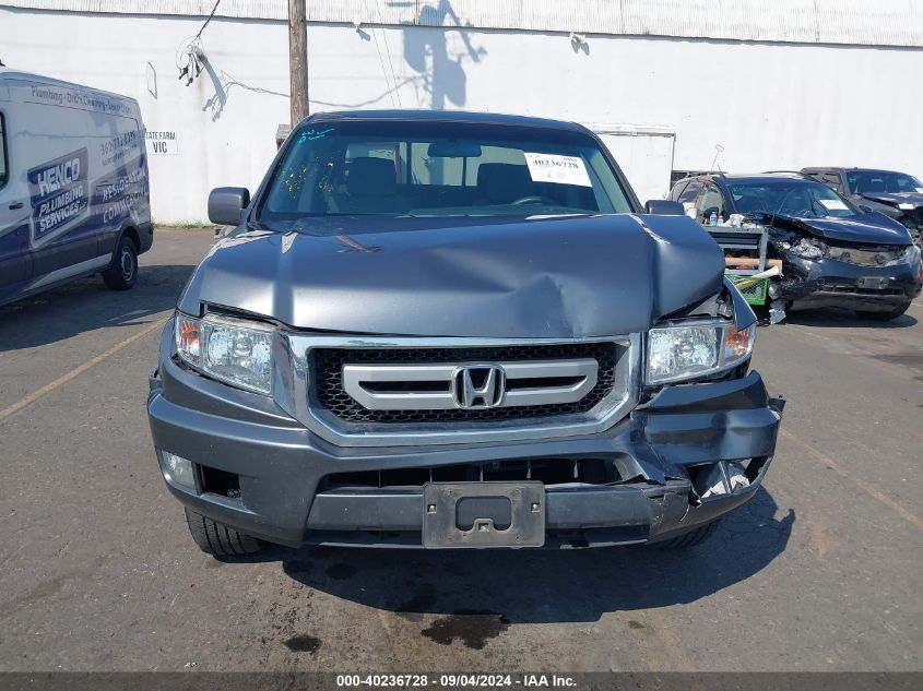 2011 Honda Ridgeline Rts VIN: 5FPYK1F4XBB452191 Lot: 40236728