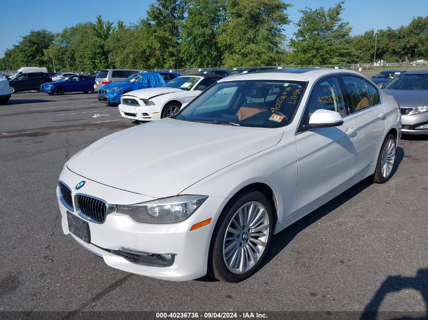 2013 BMW 328I xDrive VIN: WBA3B5C59DF592493 Lot: 40236736