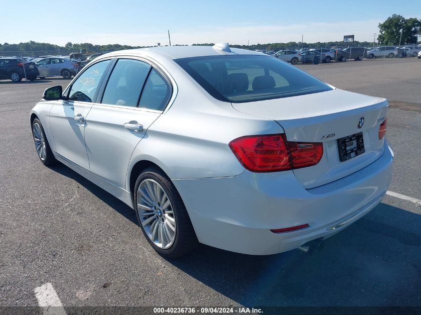 2013 BMW 328I xDrive VIN: WBA3B5C59DF592493 Lot: 40236736