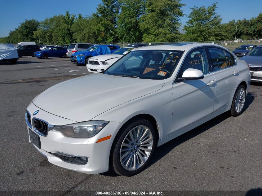 2013 BMW 328I xDrive VIN: WBA3B5C59DF592493 Lot: 40236736