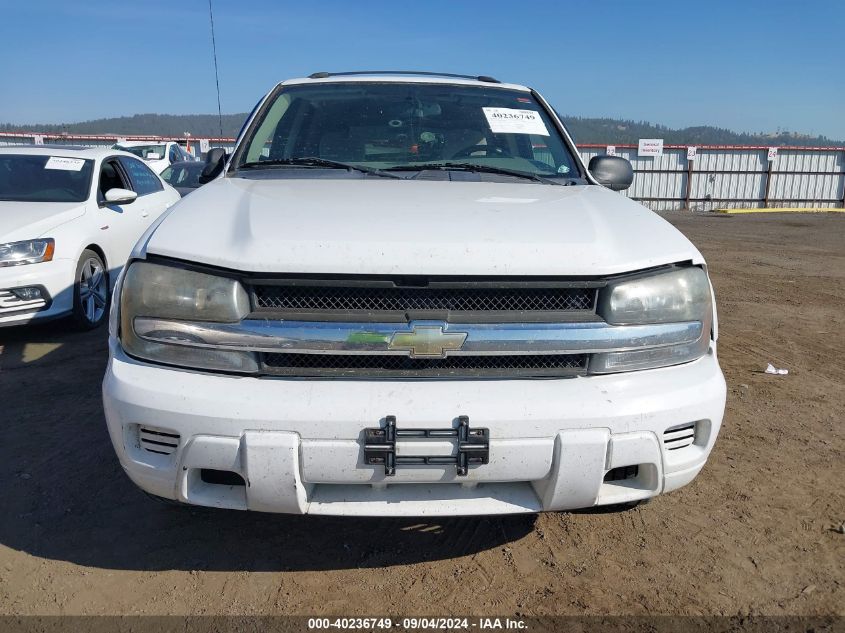 2007 Chevrolet Trailblazer Ls VIN: 1GNDT13S372212411 Lot: 40236749