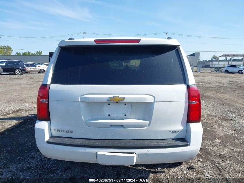 2015 Chevrolet Tahoe Lt VIN: 1GNSKBKC6FR170476 Lot: 40236751