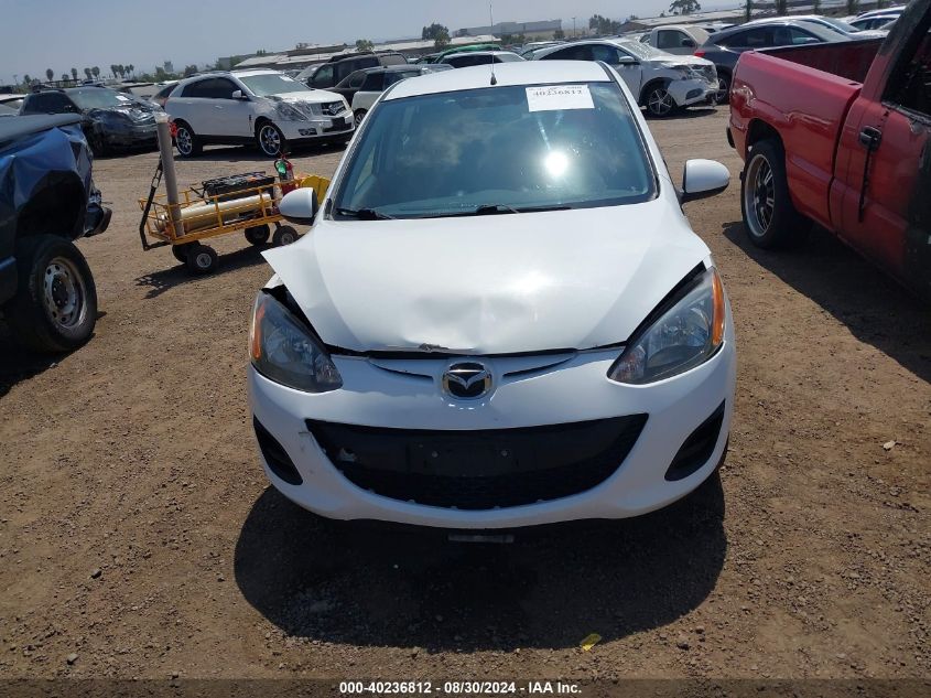 2014 Mazda Mazda2 Sport VIN: JM1DE1KZ1E0172081 Lot: 40236812