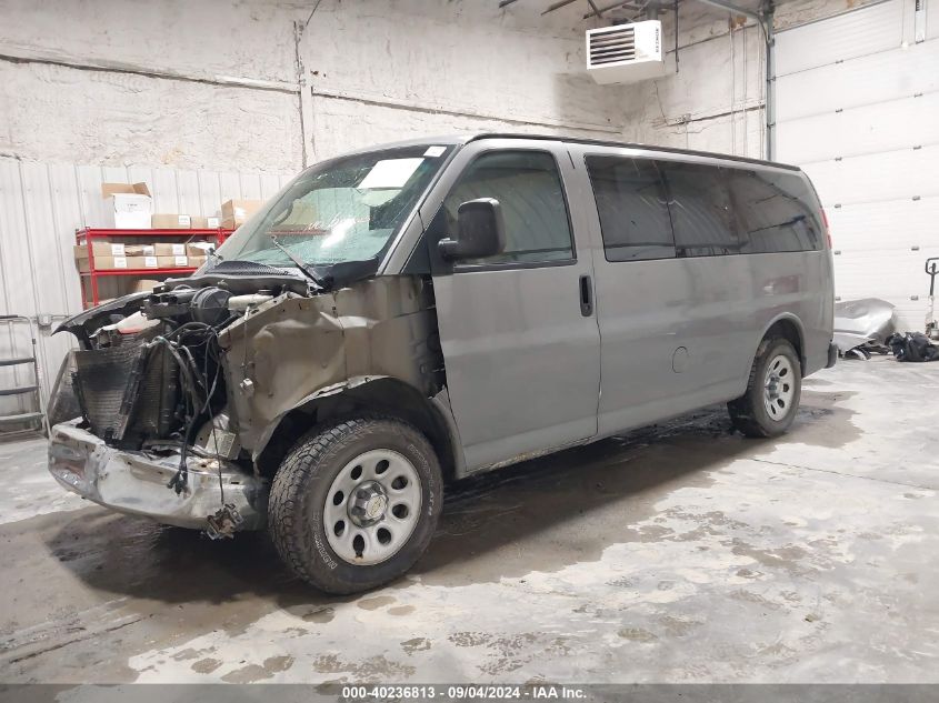 2009 Chevrolet Express 1500 Ls VIN: 1GNFH154891170352 Lot: 40236813