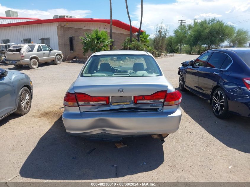 2002 Honda Accord 2.3 Ex/2.3 Se VIN: JHMCG66862C001517 Lot: 40236819