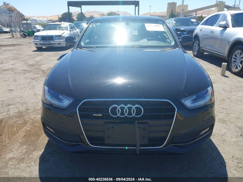 2015 Audi A4 2.0T Premium VIN: WAUFFAFL1FN011887 Lot: 40236836