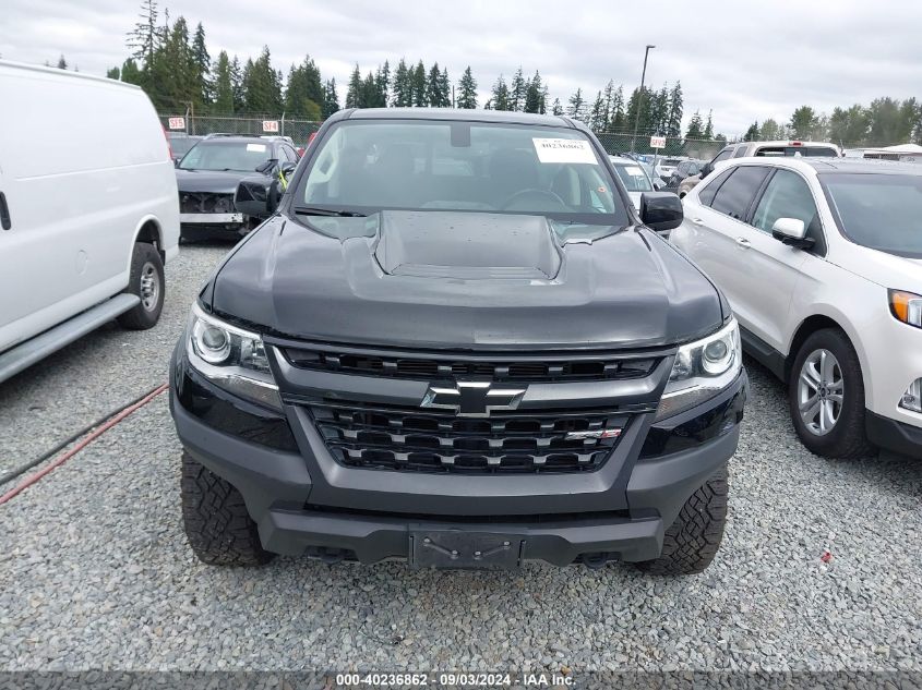 2020 Chevrolet Colorado 4Wd Short Box Zr2 VIN: 1GCGTEEN7L1114261 Lot: 40761297