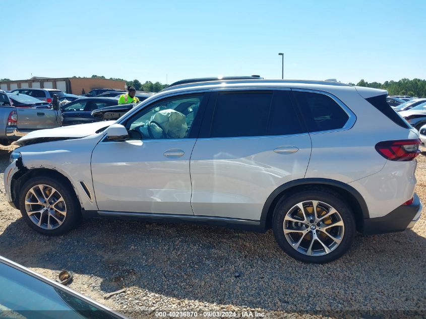 2022 BMW X5 xDrive40I VIN: 5UXCR6C0XN9K23097 Lot: 40236870