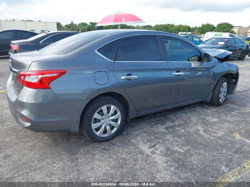 2019 Nissan Sentra S VIN: 3N1AB7AP9KY411976 Lot: 40236914