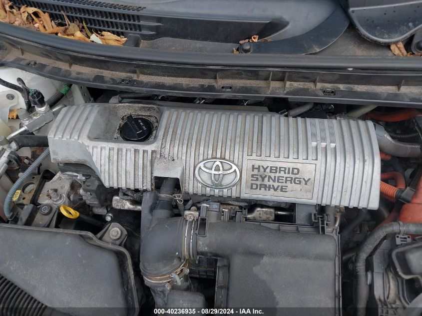 2010 Toyota Prius Iv VIN: JTDKN3DU3A1293431 Lot: 40236935