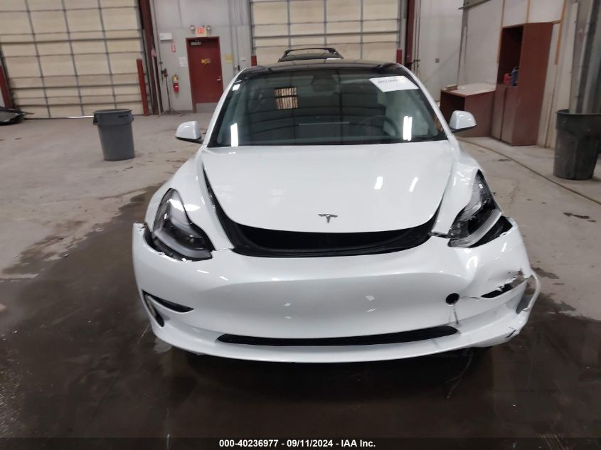 2023 Tesla Model 3 Rear-Wheel Drive VIN: 5YJ3E1EA2PF638882 Lot: 40236977