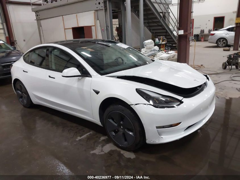 2023 TESLA MODEL 3 REAR-WHEEL DRIVE - 5YJ3E1EA2PF638882