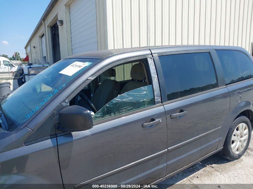 2015 Dodge Grand Caravan Se VIN: 2C4RDGBG5FR647832 Lot: 40236980