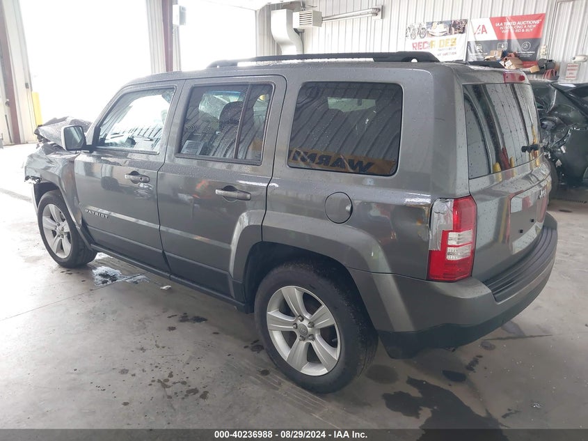 2013 JEEP PATRIOT LATITUDE - 1C4NJPFBXDD255211