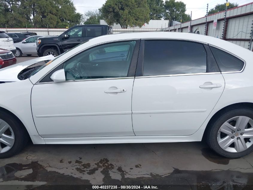 2011 Chevrolet Impala Ls VIN: 2G1WF5EK2B1322705 Lot: 40237235