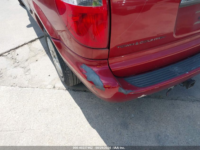 2006 Chrysler Town & Country VIN: 1A4GP45R26B608358 Lot: 40237462