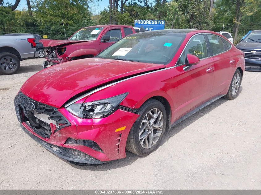 2021 Hyundai Sonata Sel VIN: 5NPEF4JA5MH116614 Lot: 40237586