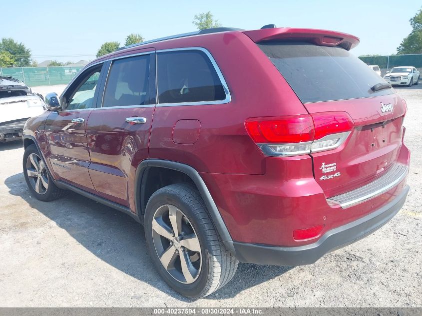 2015 Jeep Grand Cherokee Limited VIN: 1C4RJFBG4FC227166 Lot: 40237594