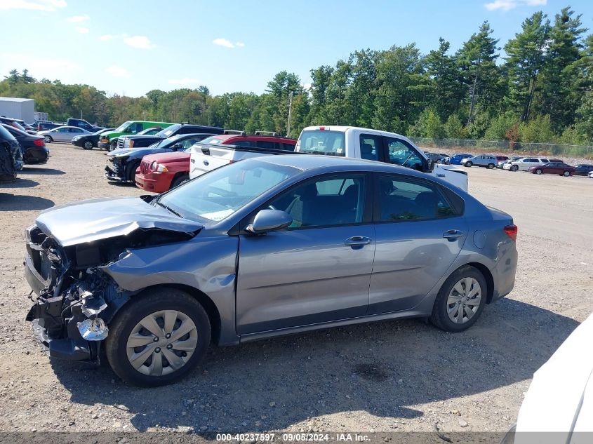 2020 Kia Rio S VIN: 3KPA24AD0LE301998 Lot: 40237597