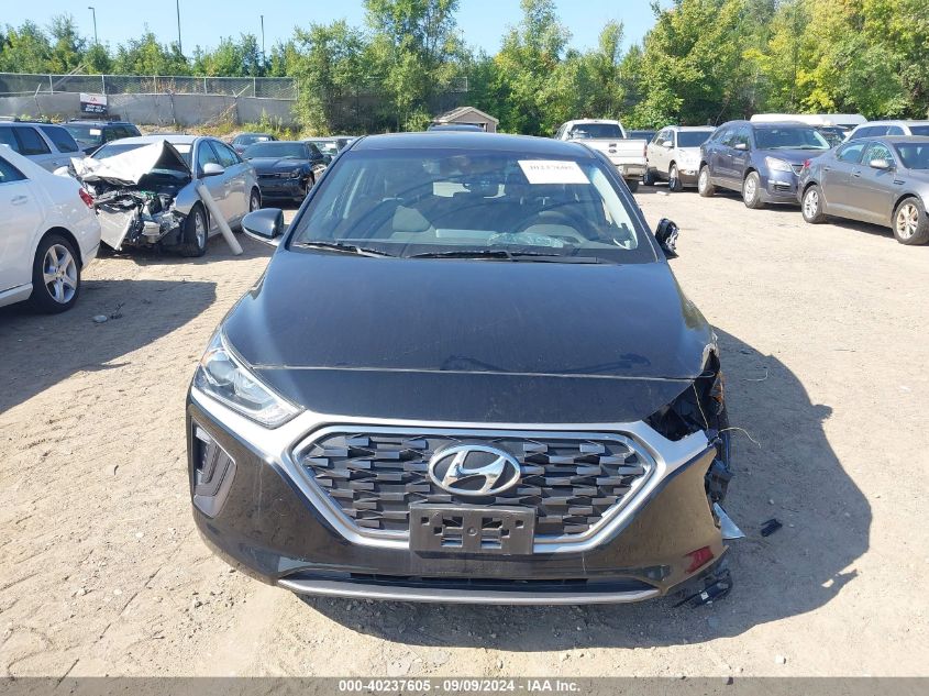 KMHC65LC4MU261575 2021 Hyundai Ioniq Hybrid Blue