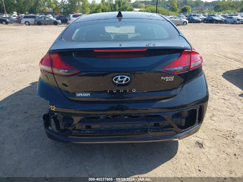 KMHC65LC4MU261575 2021 Hyundai Ioniq Hybrid Blue