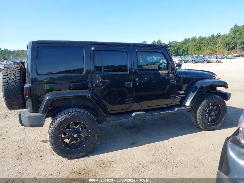 2013 Jeep Wrangler Unlimited Sahara VIN: 1C4BJWEG7DL543624 Lot: 40237629