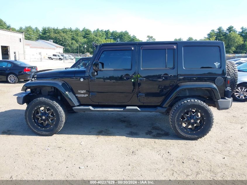 2013 Jeep Wrangler Unlimited Sahara VIN: 1C4BJWEG7DL543624 Lot: 40237629