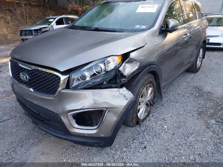 2016 KIA SORENTO 2.4L LX - 5XYPGDA38GG155930