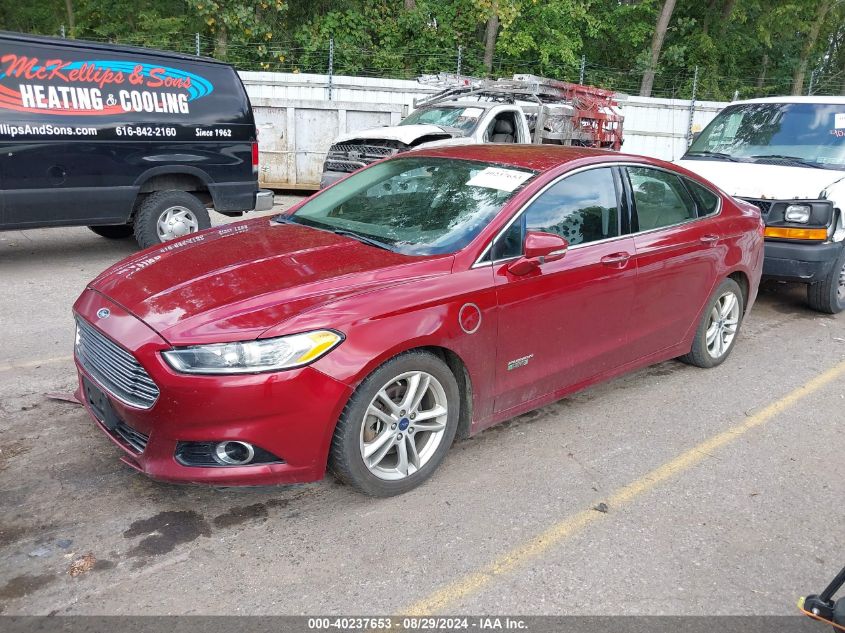 3FA6P0SU7FR307654 2015 FORD FUSION - Image 2