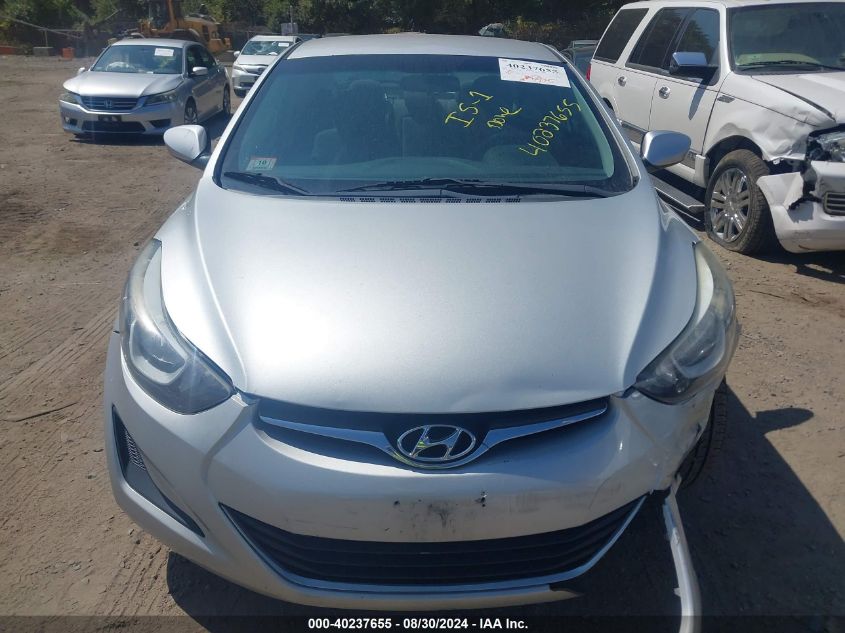 2015 Hyundai Elantra Se VIN: 5NPDH4AE9FH564270 Lot: 40237655