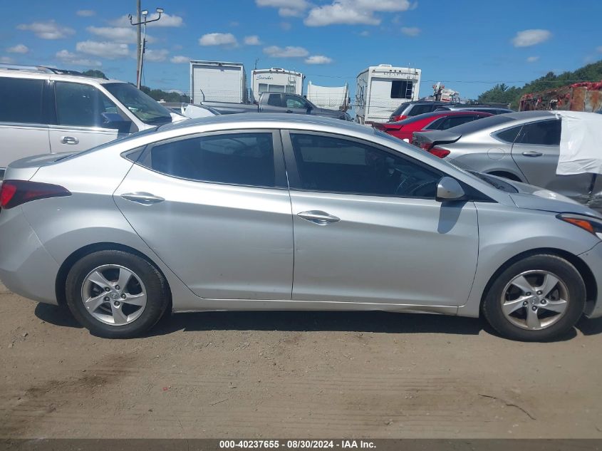 2015 Hyundai Elantra Se VIN: 5NPDH4AE9FH564270 Lot: 40237655