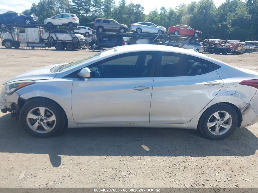 2015 Hyundai Elantra Se VIN: 5NPDH4AE9FH564270 Lot: 40237655