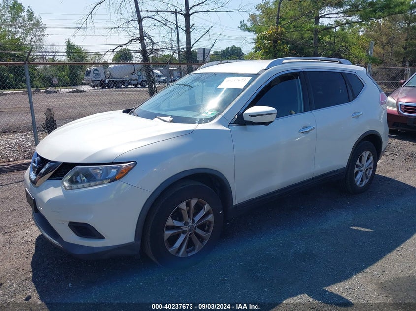 2016 NISSAN ROGUE SV - KNMAT2MV8GP730513