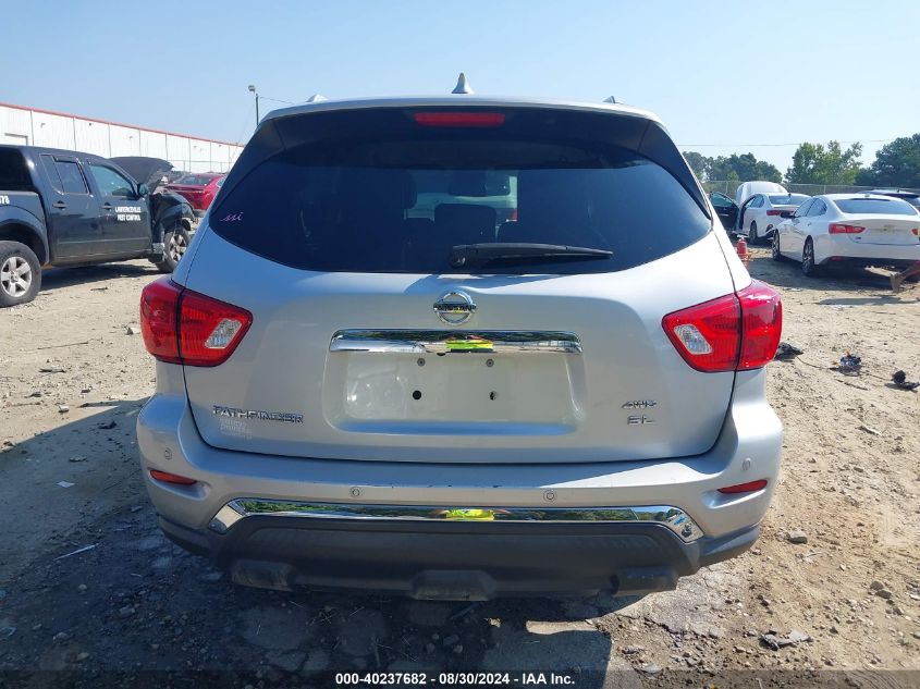 2019 Nissan Pathfinder Sl VIN: 5N1DR2MM6KC601782 Lot: 40237682