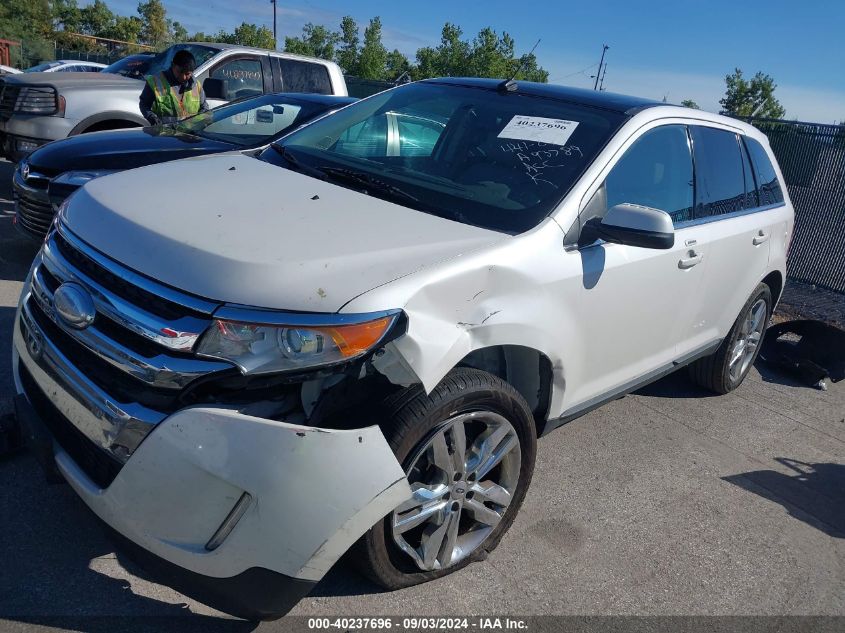 2013 Ford Edge Limited VIN: 2FMDK3KCXDBA93789 Lot: 40237696