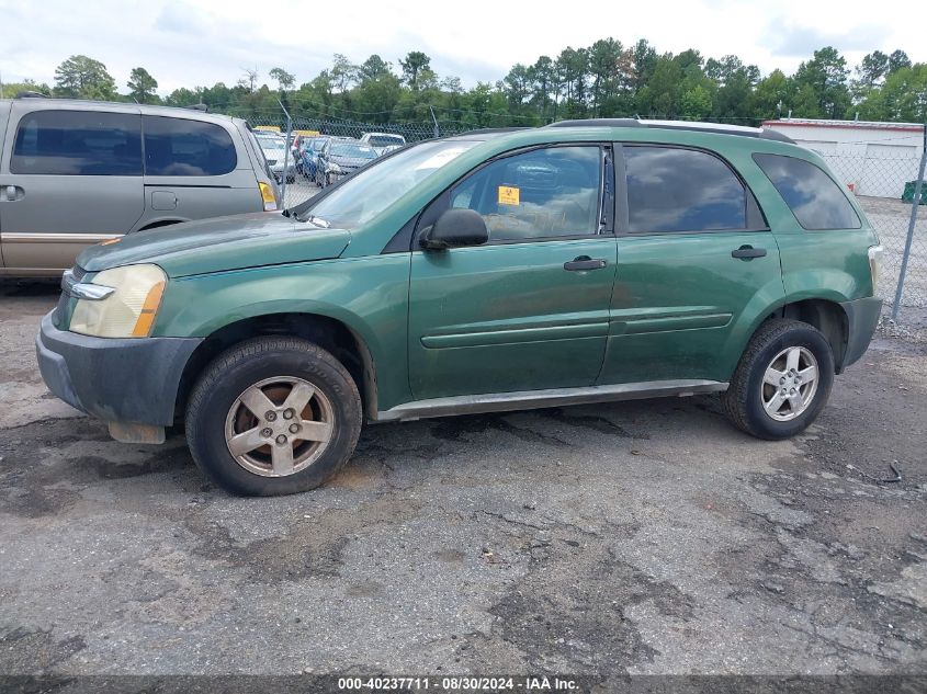 2005 Chevrolet Equinox Ls VIN: 2CNDL13F356121906 Lot: 40237711