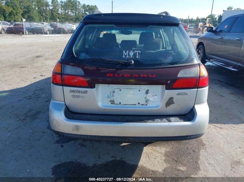 2004 Subaru Legacy Outback Awp VIN: 4S3BH675247618875 Lot: 40237727