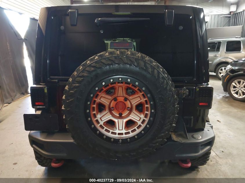 2016 Jeep Wrangler Unlimited Rubicon Hard Rock VIN: 1C4BJWFG0GL259772 Lot: 40237729