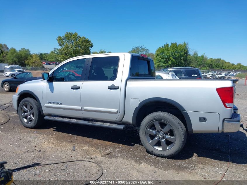 2015 Nissan Titan Sv VIN: 1N6BA0EC8FN507598 Lot: 40237741