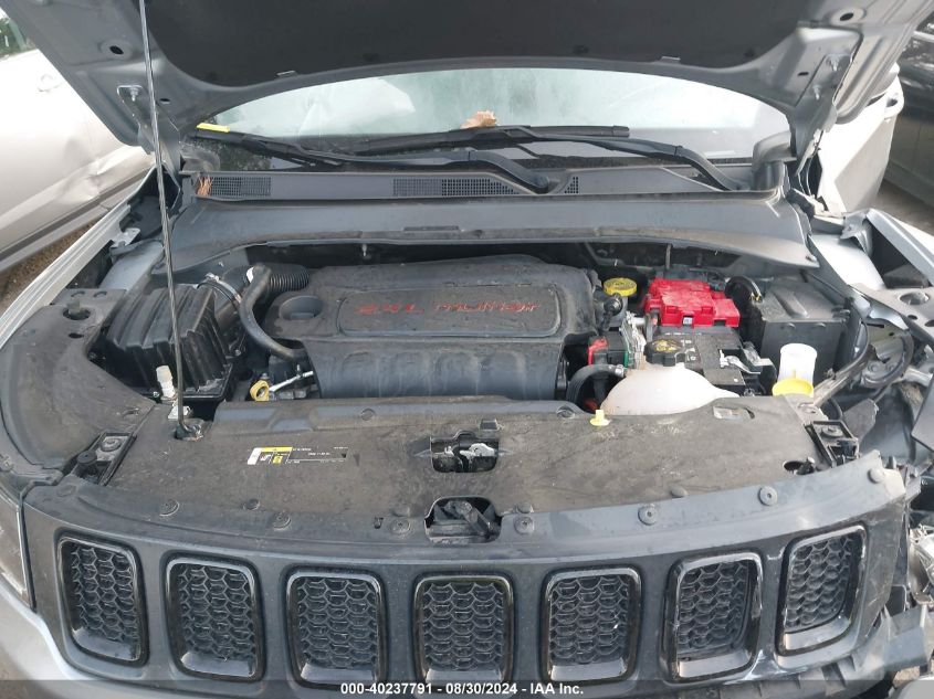 2021 Jeep Compass Altitude Fwd VIN: 3C4NJCBB0MT597176 Lot: 40237791