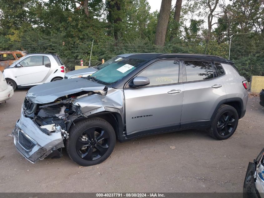 2021 Jeep Compass Altitude Fwd VIN: 3C4NJCBB0MT597176 Lot: 40237791