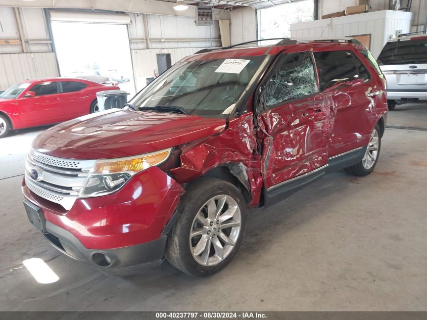 2013 Ford Explorer Xlt VIN: 1FM5K8D86DGA69881 Lot: 40237797