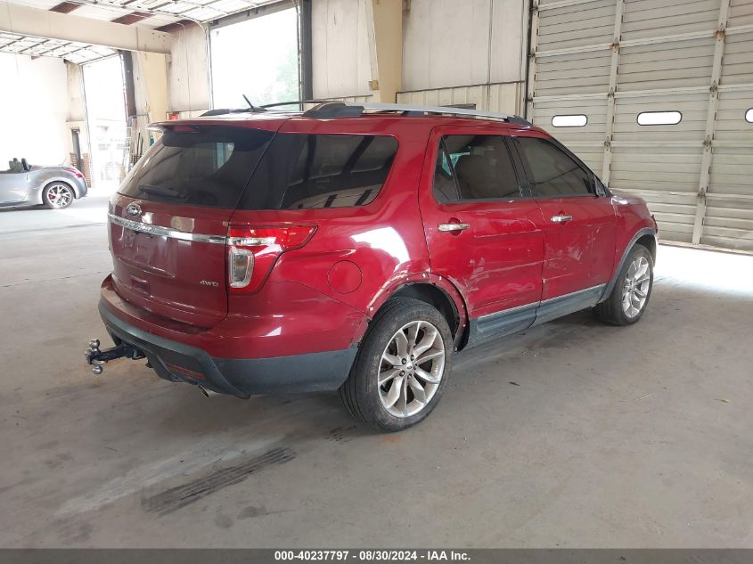 2013 Ford Explorer Xlt VIN: 1FM5K8D86DGA69881 Lot: 40237797