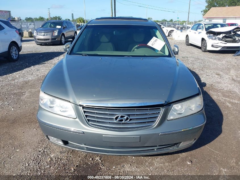 2006 Hyundai Azera Limited/Se VIN: KMHFC46F36A083040 Lot: 40237808