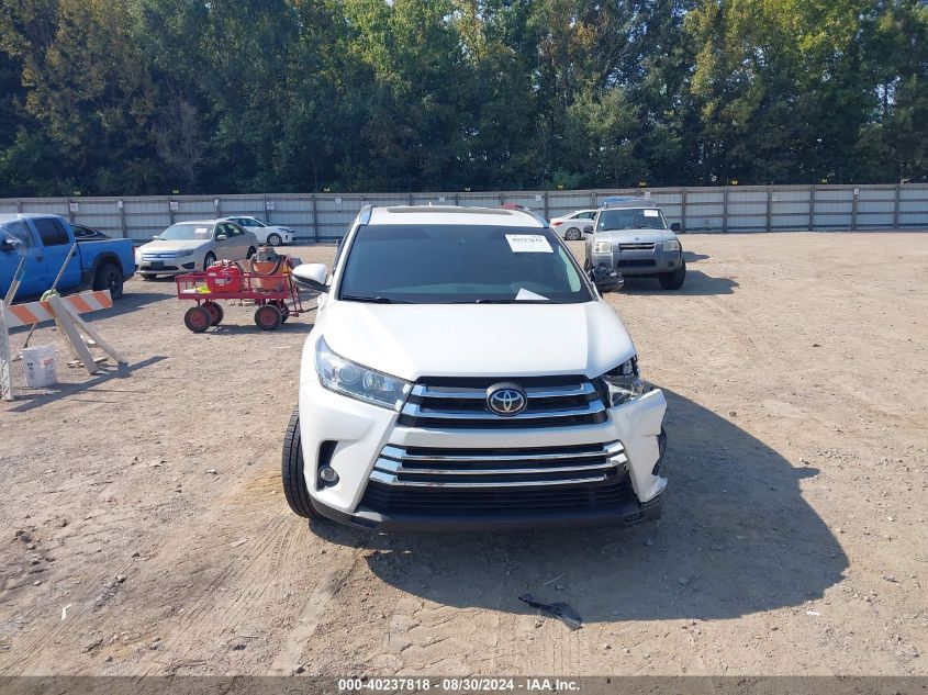 2019 Toyota Highlander Limited VIN: 5TDDZRFH1KS986969 Lot: 40237818