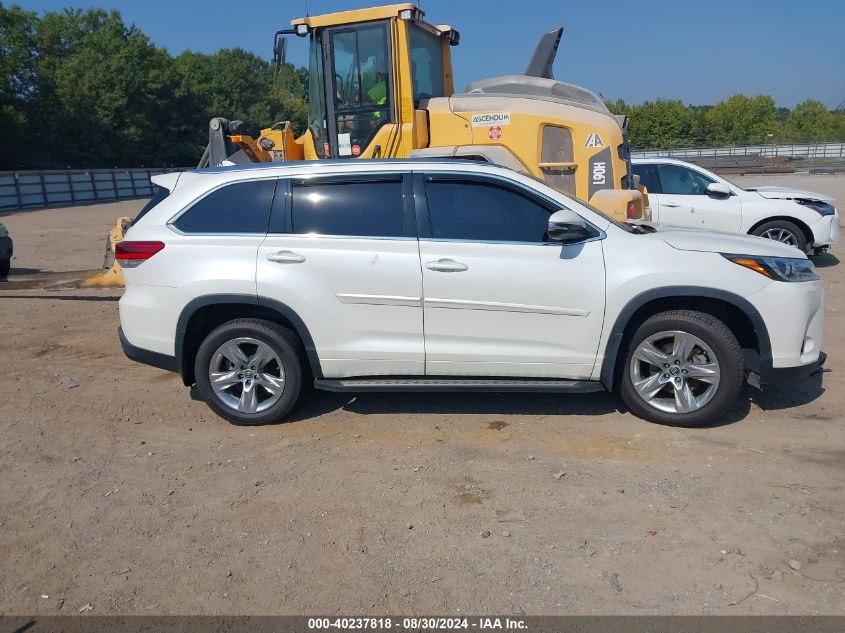 2019 Toyota Highlander Limited VIN: 5TDDZRFH1KS986969 Lot: 40237818