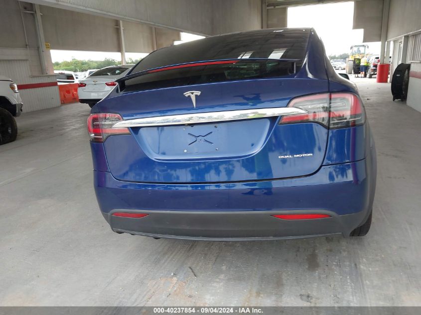 2019 Tesla Model X VIN: 5YJXCDE20KF197375 Lot: 40237854