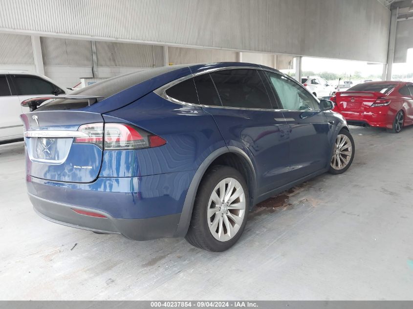 2019 Tesla Model X VIN: 5YJXCDE20KF197375 Lot: 40237854