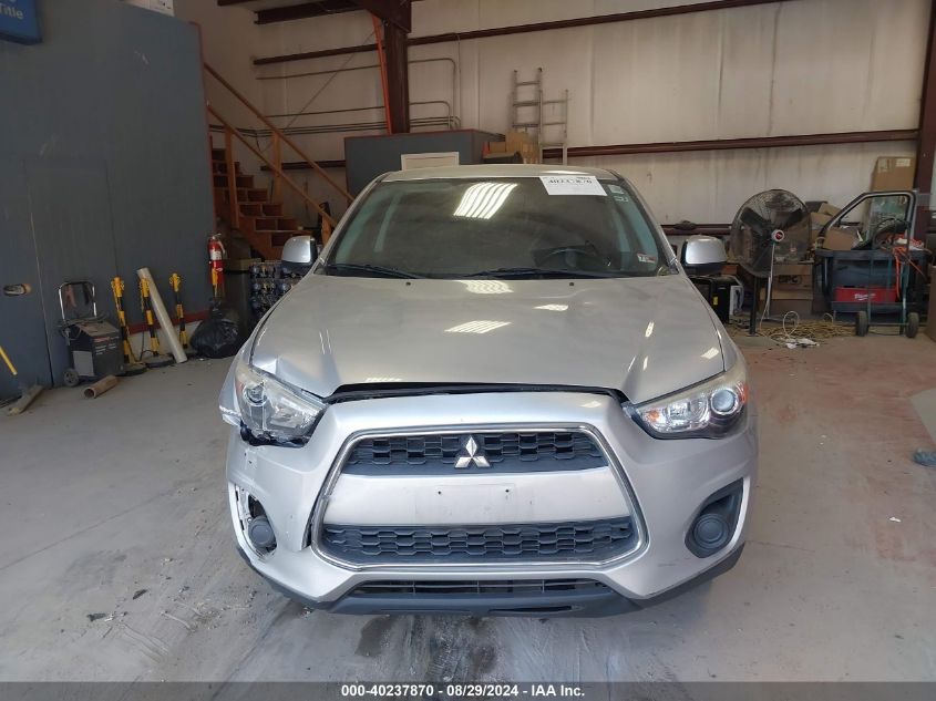 2014 Mitsubishi Outlander Sport Es VIN: 4A4AP3AU6EE028696 Lot: 40237870